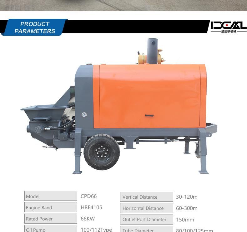 Concrete Pump Secondary Construction Pump