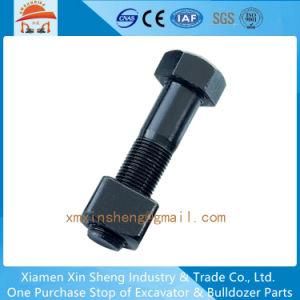 Steel Hex Track Bolt for Excavator Dozer Parts Track Shoe Plate Class 12.9
