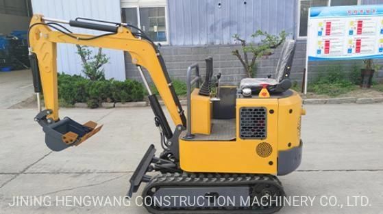 China Famous Brand Hengwang High Quality Easy Operate Mini Excavators