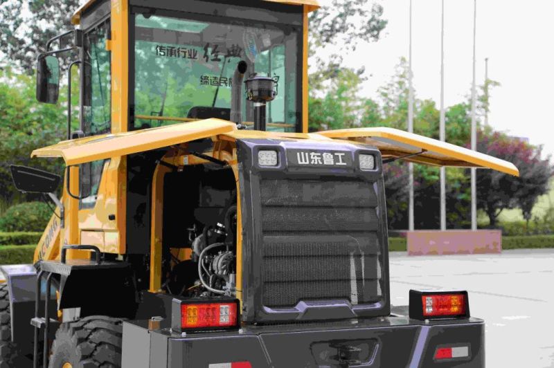 Lugong Brand High Quility Compact Wheel Loader for 1-2.5 Ton