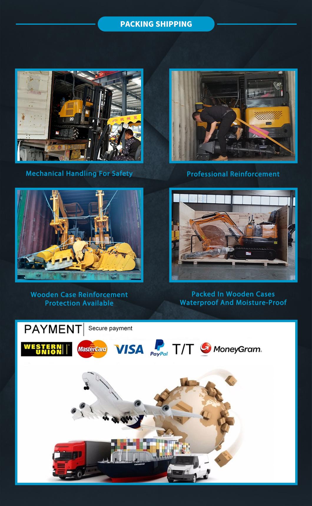 China Mini Micro Digger 0.8 1 Ton Diesel Cylinder Crawler Excavator Mini Digger Fast Delivery Chinese Excavators