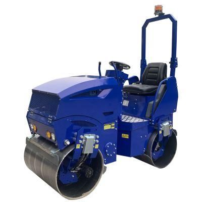 Factory Price 1 Ton 1.5 Ton 2 Ton Vibratory Roller Compactor for Road Construction