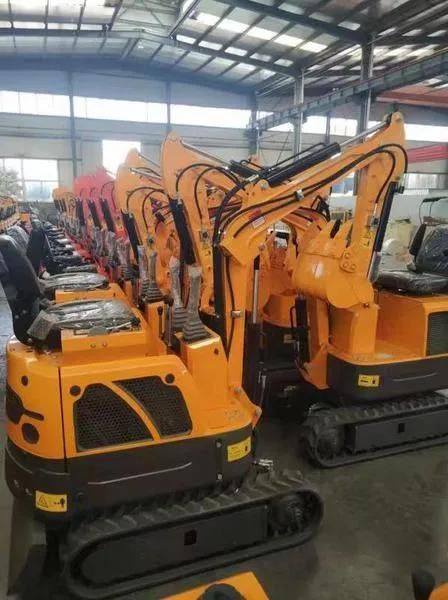 1 Ton Mini Crawler Excavator with Spare Parts Xn12