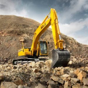 22T medium hydraulic crawler SDLG excavator E6225F with 700mm track shoe