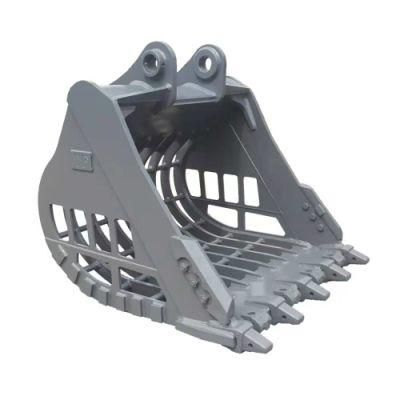 5ton Excavator Sieve/Grid/Sifting Bucket with Teeth