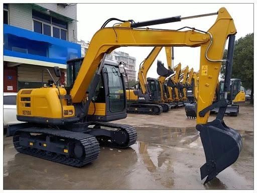 New 7ton Xe75da Small Crawler Excavator for Sale