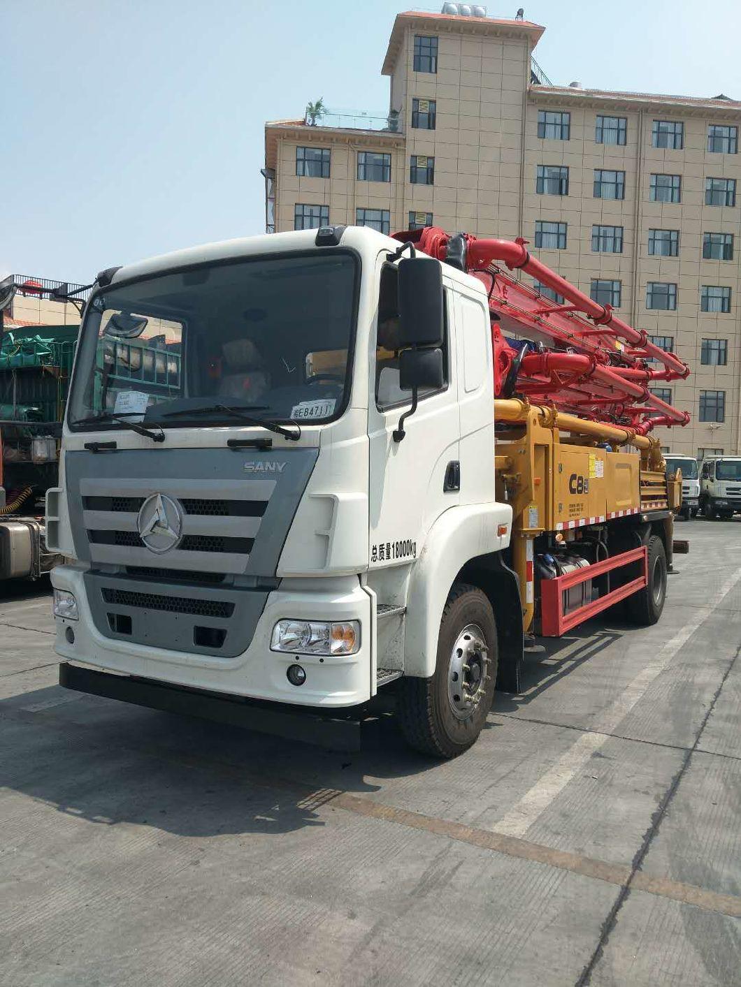 Syg5360thb 43m Boom Pressure Concrete Pump with Mercedes-Benz Chassis
