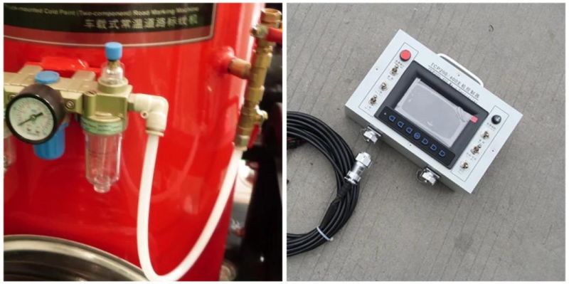 Vehicle Mounted Cold-Paint Airless Spraying Road Marking Machine