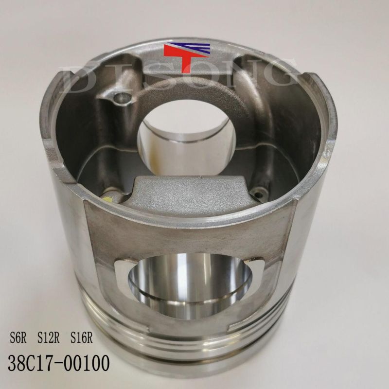 High-Performance Diesel Engine Engineering Machinery Parts Piston 38c17-00100 for Diesel Engine Parts S6r2 S12r S16r