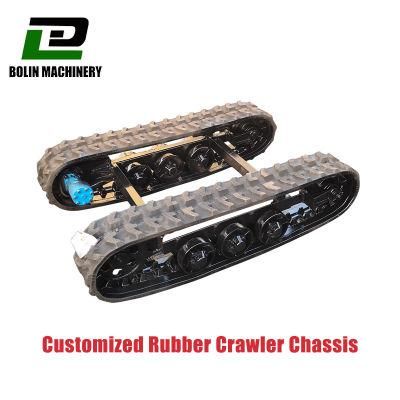 Mini Excavator Undercarriage Assembly with Final Drive