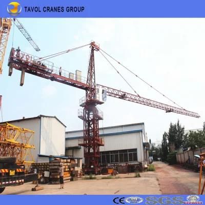 China 16t Tower Crane 70m Jib with 3.0t Tip Load Qtz160-7030 Tower Crane