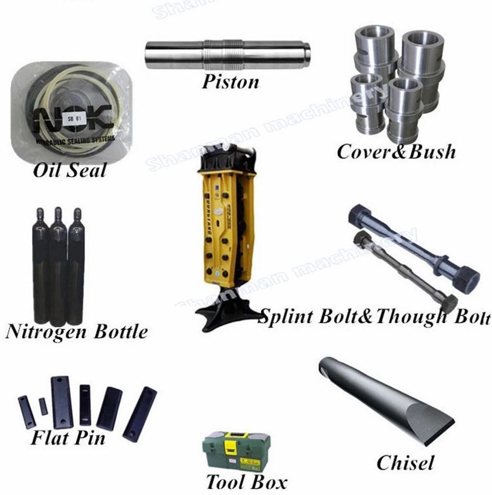 Hydraulic Breaker Hammer and All Excavator Attachments for Construction Machinery
