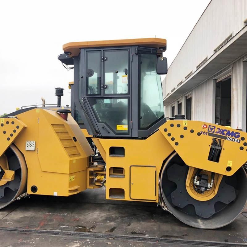 XCMG Double Drum 12ton Xd123 Road Roller Compactor for Sale