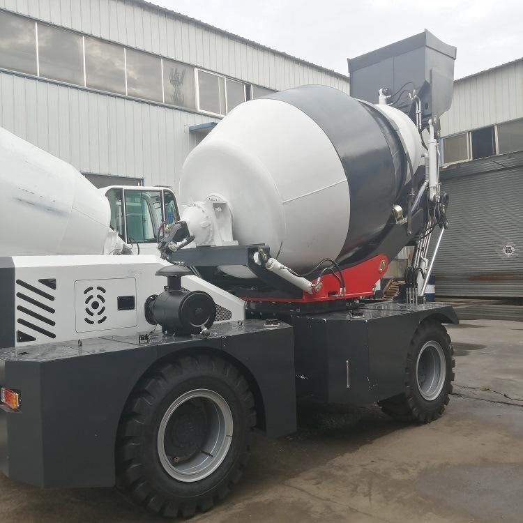 Luzun 3.0cbm Self Loading Concrete Mixer with Rotary Drum