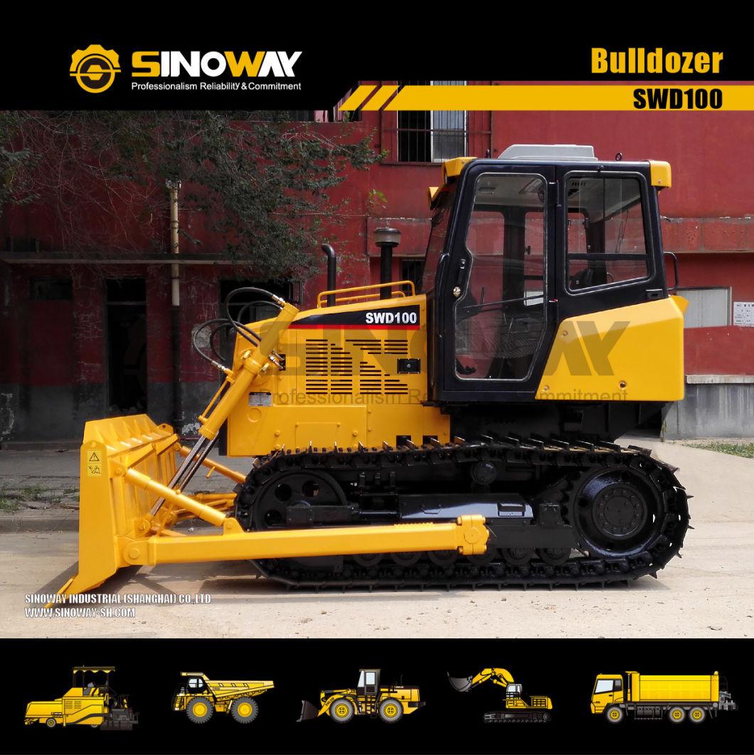 Swamp Bulldozers Wetland Mini Dozer with 100 HP Power