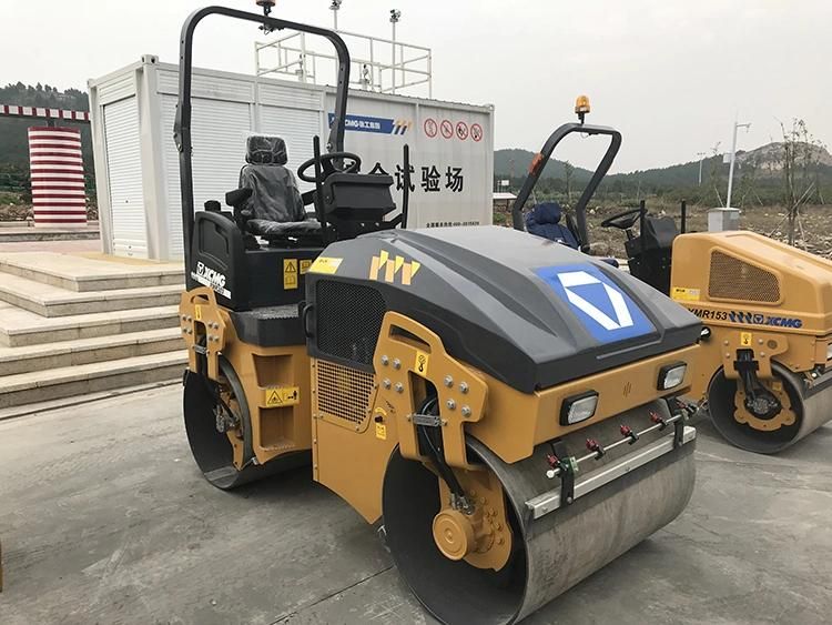 XCMG 3 Ton Double Drum Mini Road Roller for Sale
