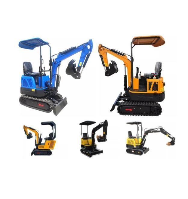 1.7 Ton Cheap Mini Excavator Dg10 Chinese Towable Mini Excavator Digger