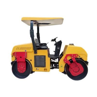 Stock Available Energy Saving Mini Vibro Roller Tandem Vibratory Roller