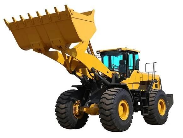 Raygoo Hot Sales L968f 6t Large Energy-Saving Wheel Loader with 3.5m3 Bucket for Mining