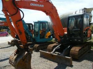 Used Doosan Crawler Excavator (DH80-7) , Original China, 2011 Year