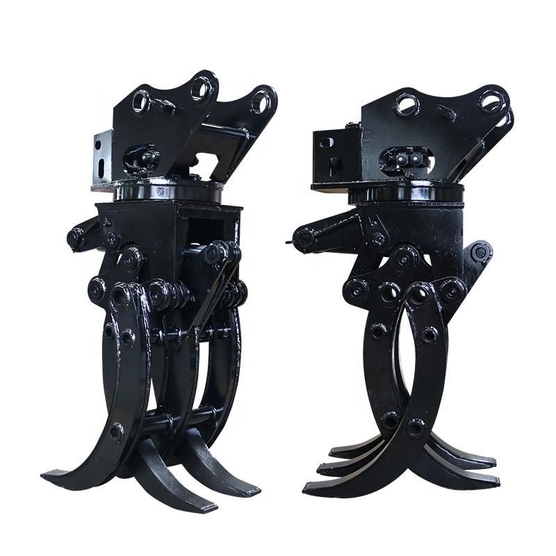 Ytct Hydraulic Log Forest Wood Grapple for Excavator