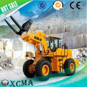 OEM marble Forklift Loader Front Block Handler Wheel Loader Forklift Factory