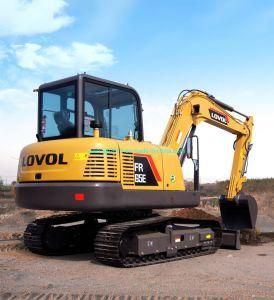 Japan Tanmar Engine Excavator 6 Ton Medium Size Excavators