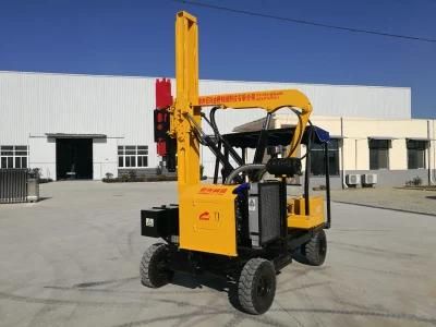 Hydraulic Road Fence Post Pile Driver