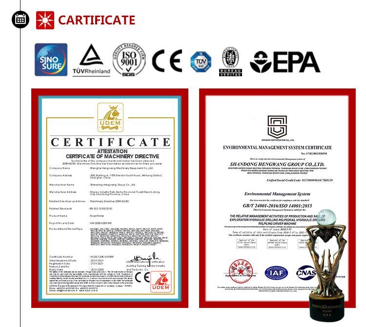 Construction Equipment CE EPA Cheap Backhoe Loader with Accessories