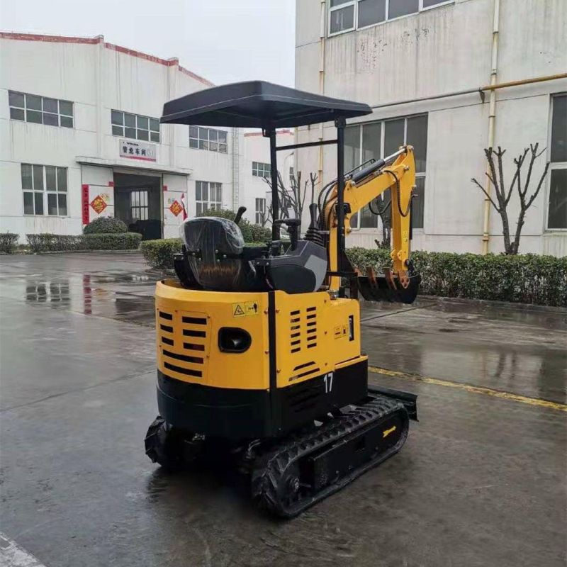 2021 New Arrival 1.7ton Mini Excavator/Digger/Peller/Bagger with Hydraulic Joystrick and Yanmar Engine