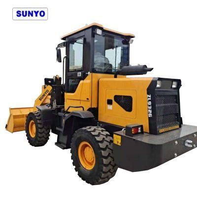 Sunyo Zl932g Model Mini Loader Is One Kind Wheel Loaders Good Construction Equipments as Backhoe and Skid Steer Loader.