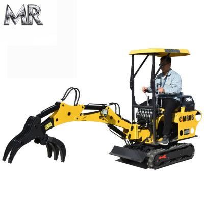 CE Mountain Raise Mr06 700kg Chinese Compact Mini Excavator