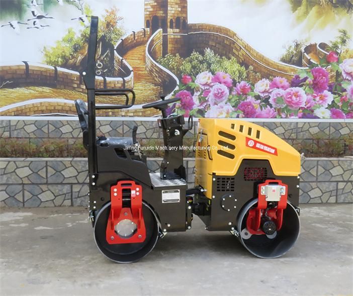 New Small Road Roller 1 Ton Smooth Drum Rollers for Sale