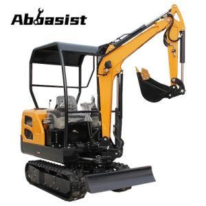 1.8t Mini Excavator for Sale with Crawler From Chinese Manufacturer AL18E
