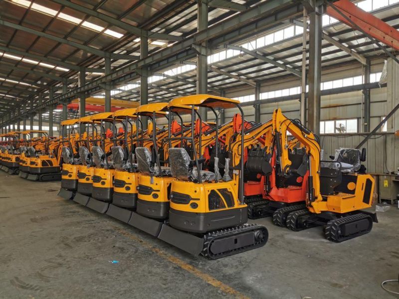 Xn10 1 Ton Mini Excavators Mini Digger EPA Engine Mini Crawler Excavator