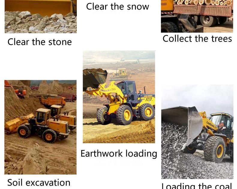 Hydraulic Wheel Front End Bucket Articulated Loader