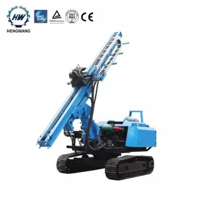 Hydraulic Solar Post Installation Solar Ramming Machine