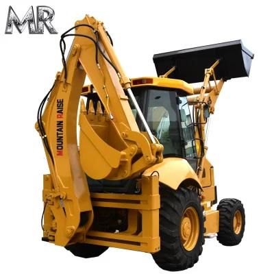 3xc 4xc 4WD Front End Loader Mr388 China Backhoe Loader