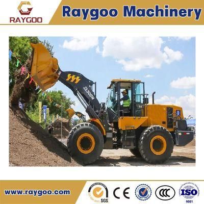 Top3 World Brand 5ton Overloading Zl50gv (replace ZL50G) Front End Wheel Loader for Heavy Construction Equipment