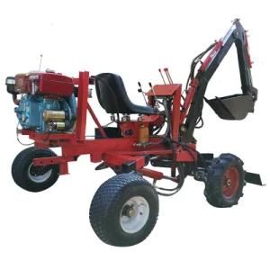 Wholesale Good Condition Cheap Hydraulic Bagger 7t 8t 9t Super Wheel Excavator