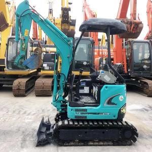 Second Hand Mini Hydraulic Excavator Kobelco17, 1.7 Ton Used Crawler Excavator Kobelco17