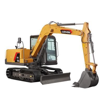 Hydraulic Mini Crawler Excavator with Rubber Tracked
