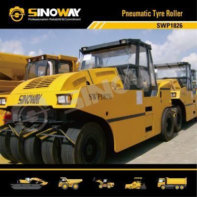 18ton Rubber Tyre Roller Pneumatic Tire Roller for Road Surface Construction