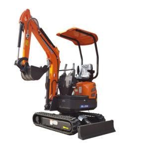 CE EPA Mini Excavators 1 Ton 2 Ton 3 Ton Micro Crawler Digger Machine China Small with Yanmar Engine