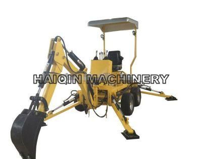 CE Towable Backhoe and Mini Excavator for Sale