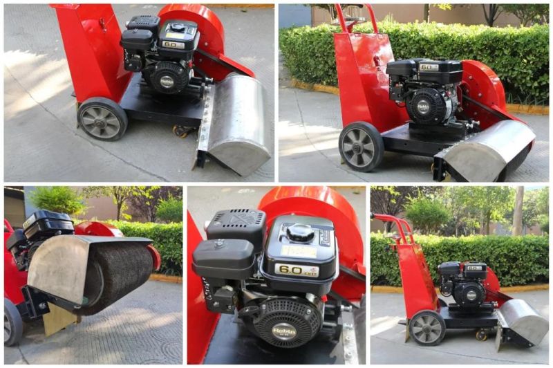Steel Brush Type Rolling Sweeping Cleaning Machine Used for Cleaning Road Dust
