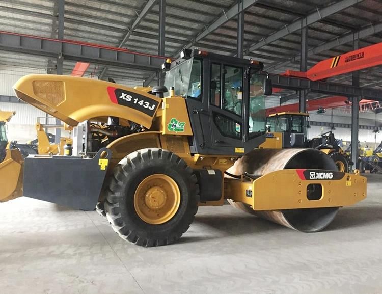 XCMG Manufacturer Xs143j 14 Ton Single Drum Road Roller Price in India