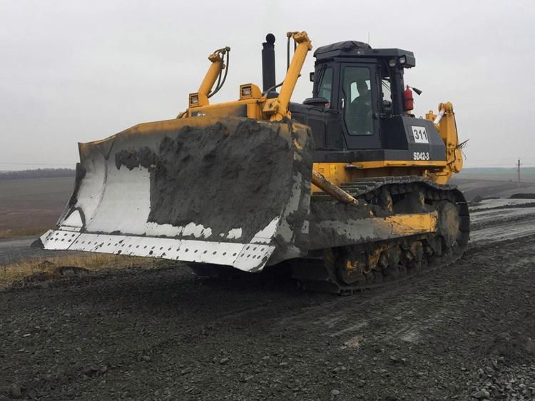 New Shantui SD42-3 420HP Big Construction Machine Bulldozer