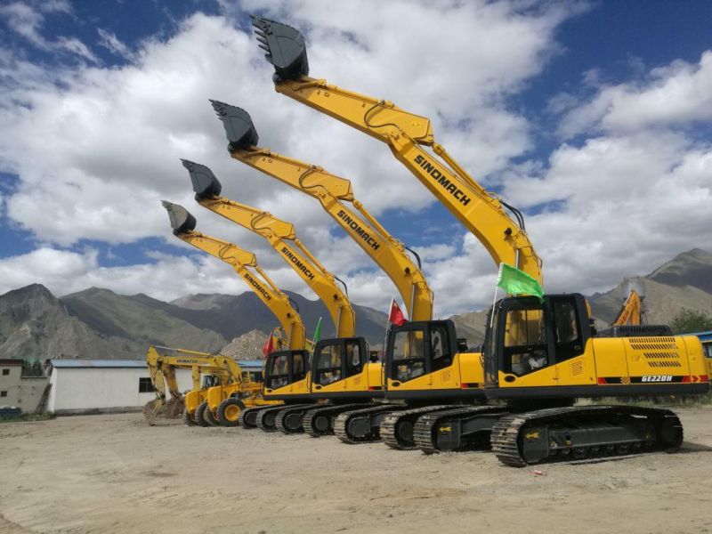 Sinomach 21ton Hydraulic Pump Excavator Sales in Ghana