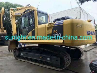 Slightly Used 21 Ton Japanese Excavator Komastu PC210 Hydraulic Excavator for Sale